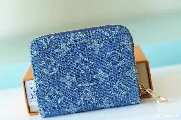 Aaa replica bags VUITTON PURSE LOUIS ZIPPY COIN 0517